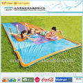 Inflatable Water Sprinkling Slide and Swimming Pool